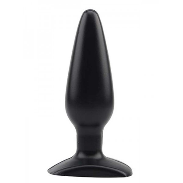 Chisa Rubicon 14 cm Siyah Anal Plug – Güçlü Vantuzlu Şık Tasarım