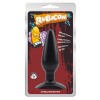 Chisa Rubicon 14 cm Siyah Anal Plug – Güçlü Vantuzlu Şık Tasarım