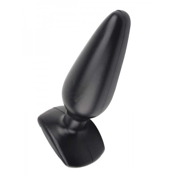 Chisa Rubicon 14 cm Siyah Anal Plug – Güçlü Vantuzlu Şık Tasarım