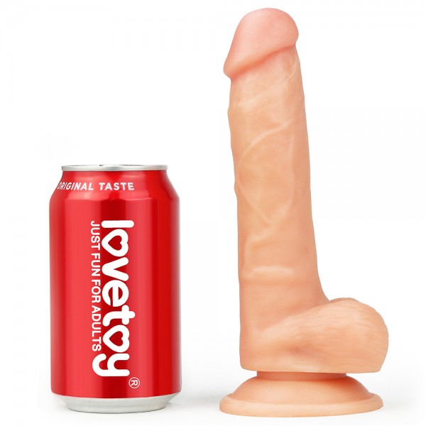 LoveToy Belden Bağlamalı Penis İçi Dolu - 20 cm