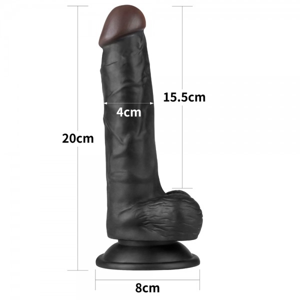 LoveToy Belden Bağlamalı İçi Dolu 20 cm Siyah