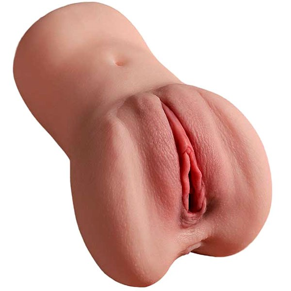 Gerçekçi Çift Girişli Anal ve Vajinal Mastürbatör