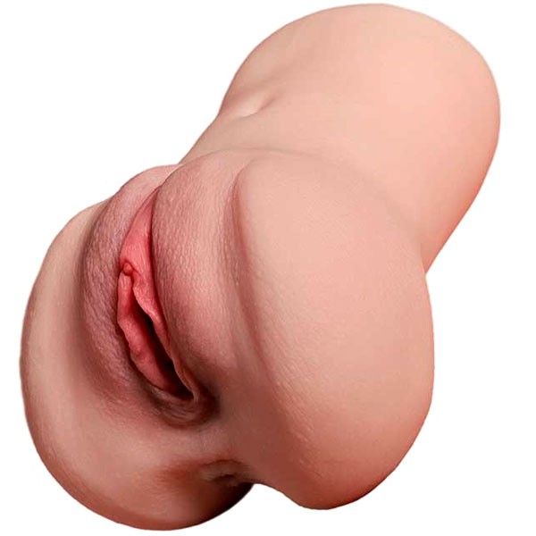 Gerçekçi Çift Girişli Anal ve Vajinal Mastürbatör