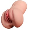 Gerçekçi Çift Girişli Anal ve Vajinal Mastürbatör