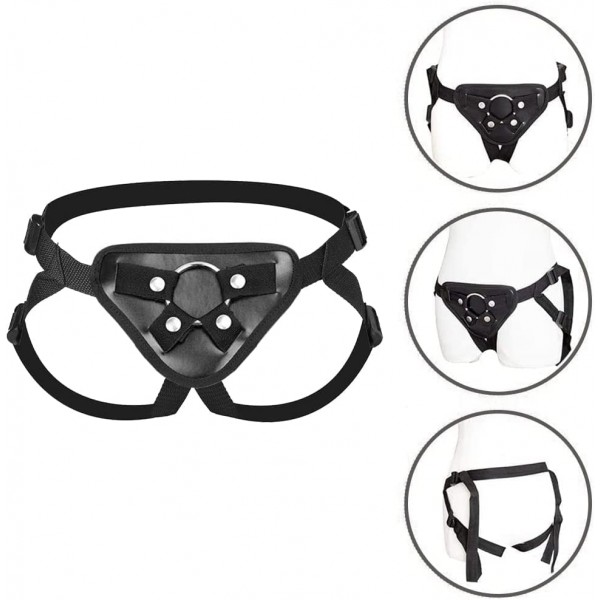 Belden Bağlamalı Kıkırdaklı Ayarlanabilir Gerçekçi Strap On Dildo