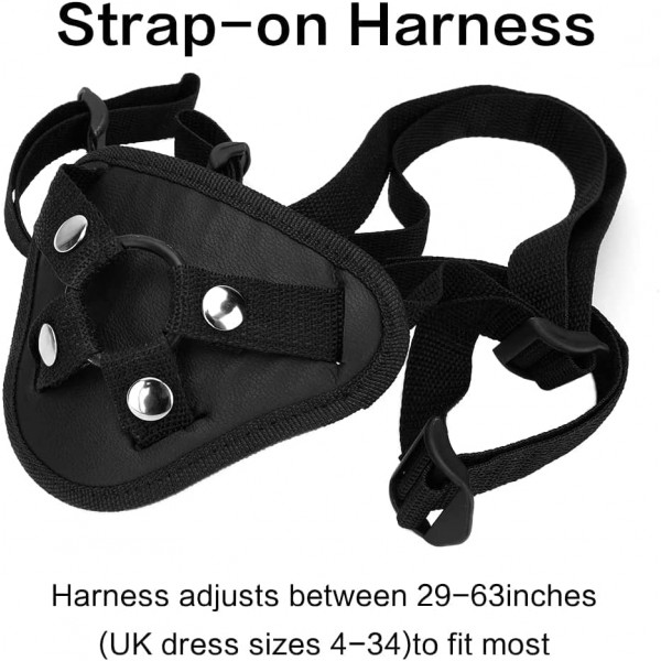 Belden Bağlamalı Kıkırdaklı Ayarlanabilir Gerçekçi Strap On Dildo