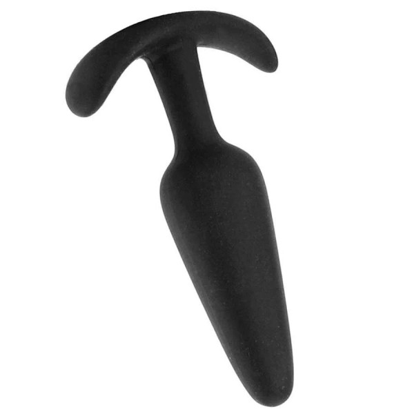 Mood Naughty Siyah Silikon Butt Plug – Kadife Dokunuşlu, Güvenli ve Rahat