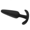 Mood Naughty Siyah Silikon Butt Plug – Kadife Dokunuşlu, Güvenli ve Rahat