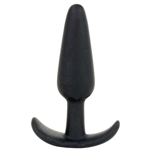 Mood Naughty Siyah Silikon Butt Plug – Kadife Dokunuşlu, Güvenli ve Rahat