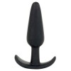 Mood Naughty Siyah Silikon Butt Plug – Kadife Dokunuşlu, Güvenli ve Rahat