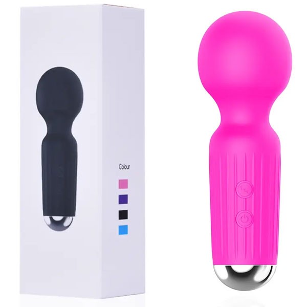 Ergonomik Mini Wand Masaj Vibratörü