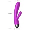 FoxShow Brilliant X7 Klitoris Uyarıcılı Şarjlı Vibratör 20.4 cm