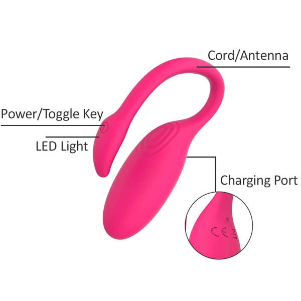 Magic Motion Flamingo Akıllı Telefon Uyumlu Vibratör