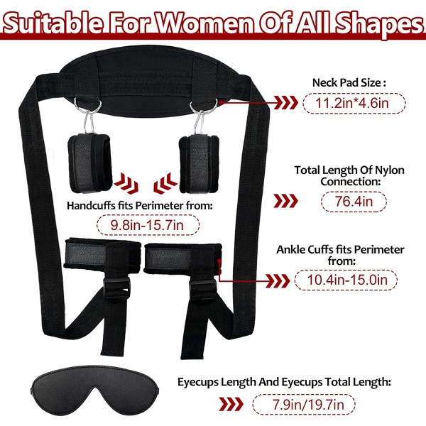 BDSM Bilek Bacak Tutma Kiti: Rahat, Dayanıklı ve Heyecan Verici