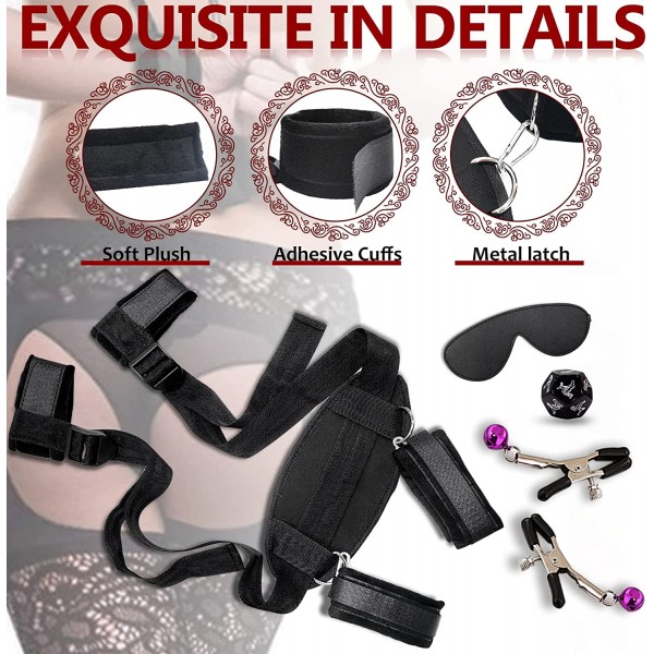 BDSM Bilek Bacak Tutma Kiti: Rahat, Dayanıklı ve Heyecan Verici